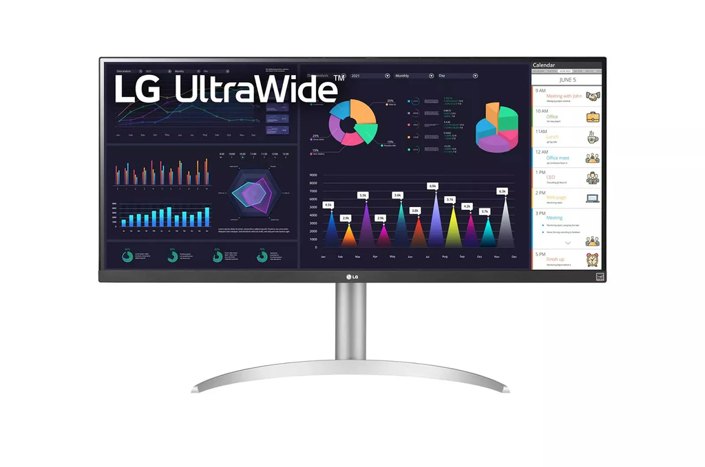 LG 34WQ650 34 ULTRAWIDE Monitor 34 (2560x1080) 100Hz IPS 5ms (GtG) 400  cd/m² HDR10 FreeSync