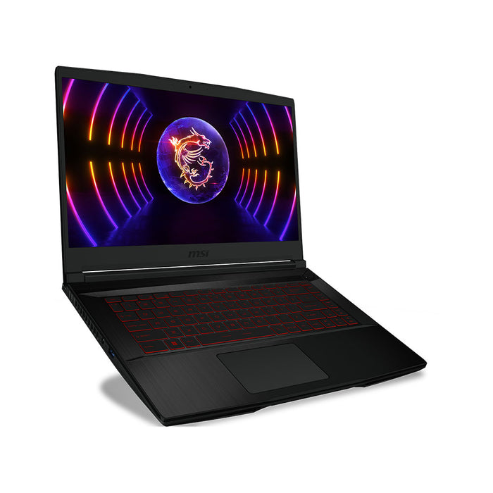 MSI GF63 THIN 15.6" FHD 144Hz Core™ i5-12450H 512GB SSD 8GB W11 NVIDIA® RTX 4050 6GB BLACK Bcklt