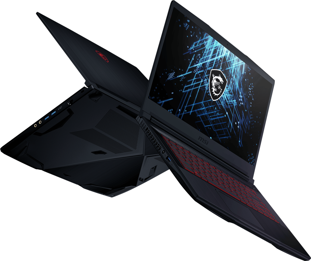 MSI GF63 THIN 15.6" FHD 144Hz Core™ i5-12450H 512GB SSD 8GB W11 NVIDIA® RTX 4050 6GB BLACK Bcklt