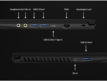 MSI GF63 THIN 15.6" FHD 144Hz Core™ i5-12450H 512GB SSD 8GB W11 NVIDIA® RTX 4050 6GB BLACK Bcklt
