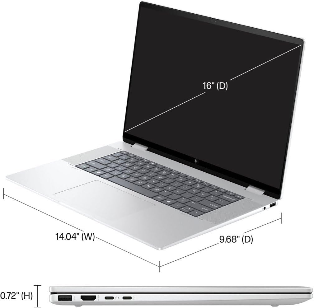 HP Envy x360 14-ES1013 2-IN-1 14" FHD Touch Core™ 5 120U 512GB SSD 8GB W11 NATURAL SILVER Bcklt (copia)