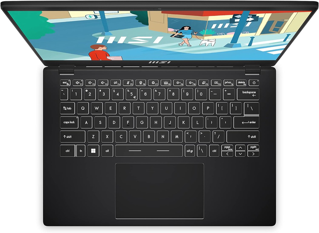 MSI MODERN 14 C11M 14" FHD Core™ i5-1155G7 512GB SSD 16GB W11 BLACK Bcklt