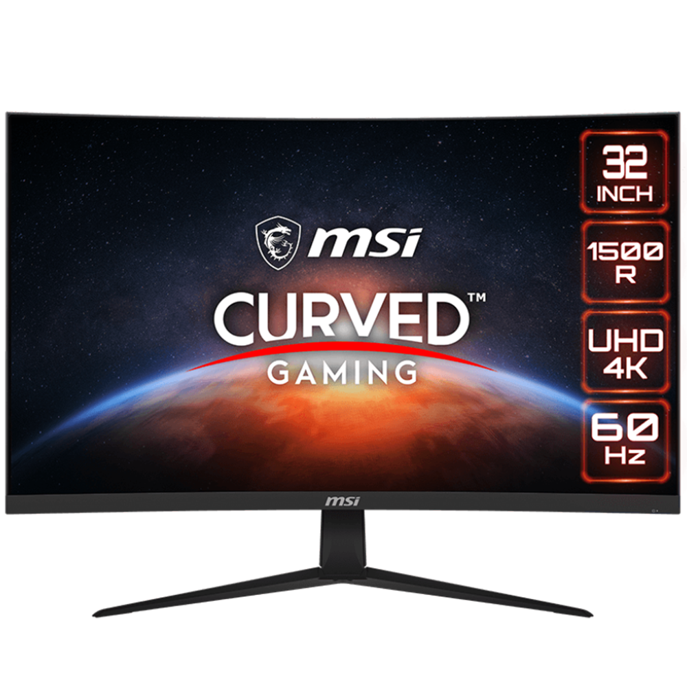 MSI OPTIX G321CUV Curved 32&quot; QHD 3840x2160 (4K) 60Hz BLACK