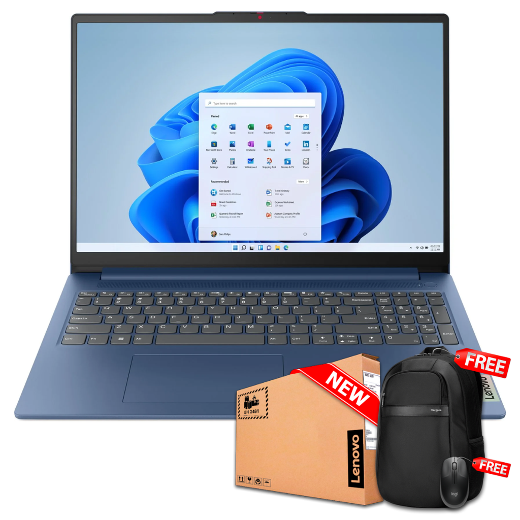Lenovo 1 15IAU7 15.6&quot; FHD Core™ i5-1235U 256GB SSD 8GB W11 ABYSS BLUE