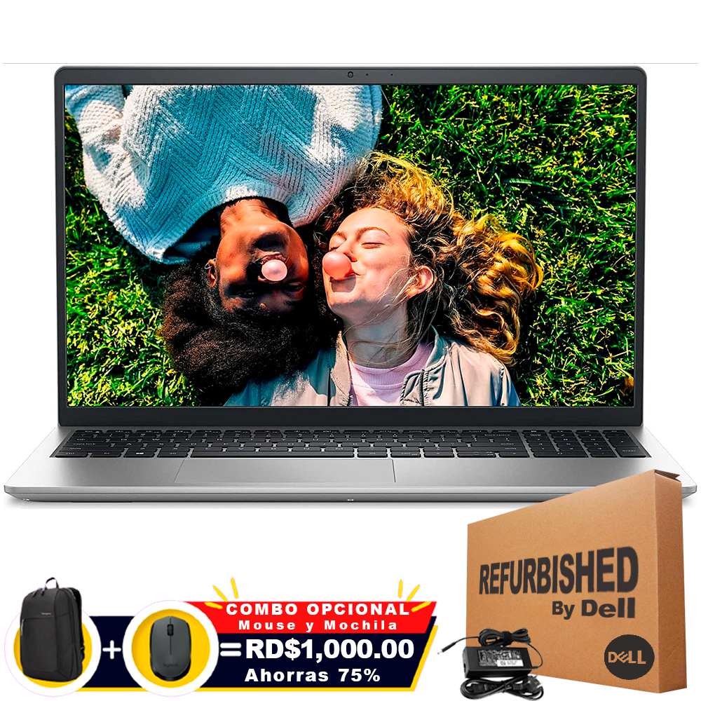 ❞𝐑𝐞𝐟𝐮𝐫𝐛𝐢𝐬𝐡𝐞𝐝❞ Dell Inspiron 3525 15.6&quot; FHD 120Hz Ryzen™ 7 5700U 512GB SSD 16GB W11 Pro SILVER