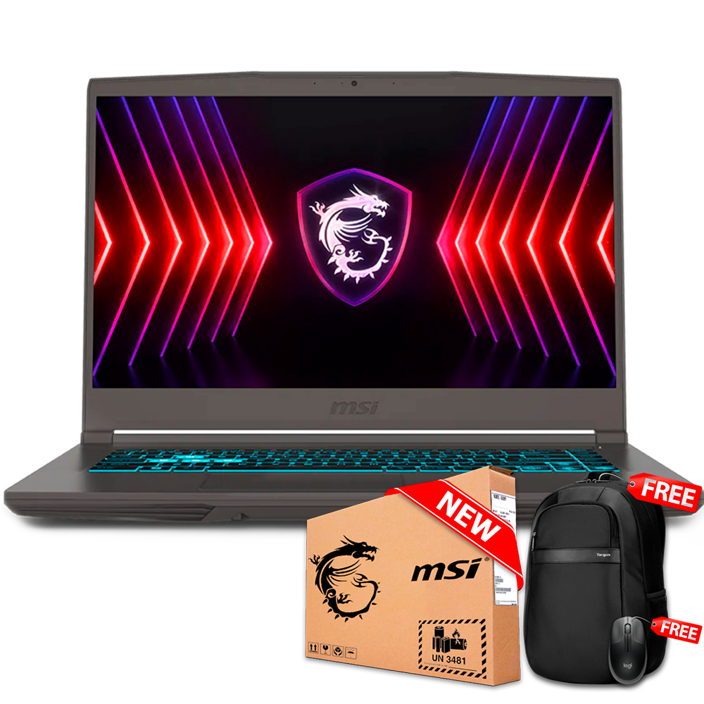 MSI THIN 15 B13UC-1000 15.6&quot; FHD 144Hz IPS Core™ i5-13420H 512GB 16GB W11 NVIDIA® RTX 3050 4GB BLACK