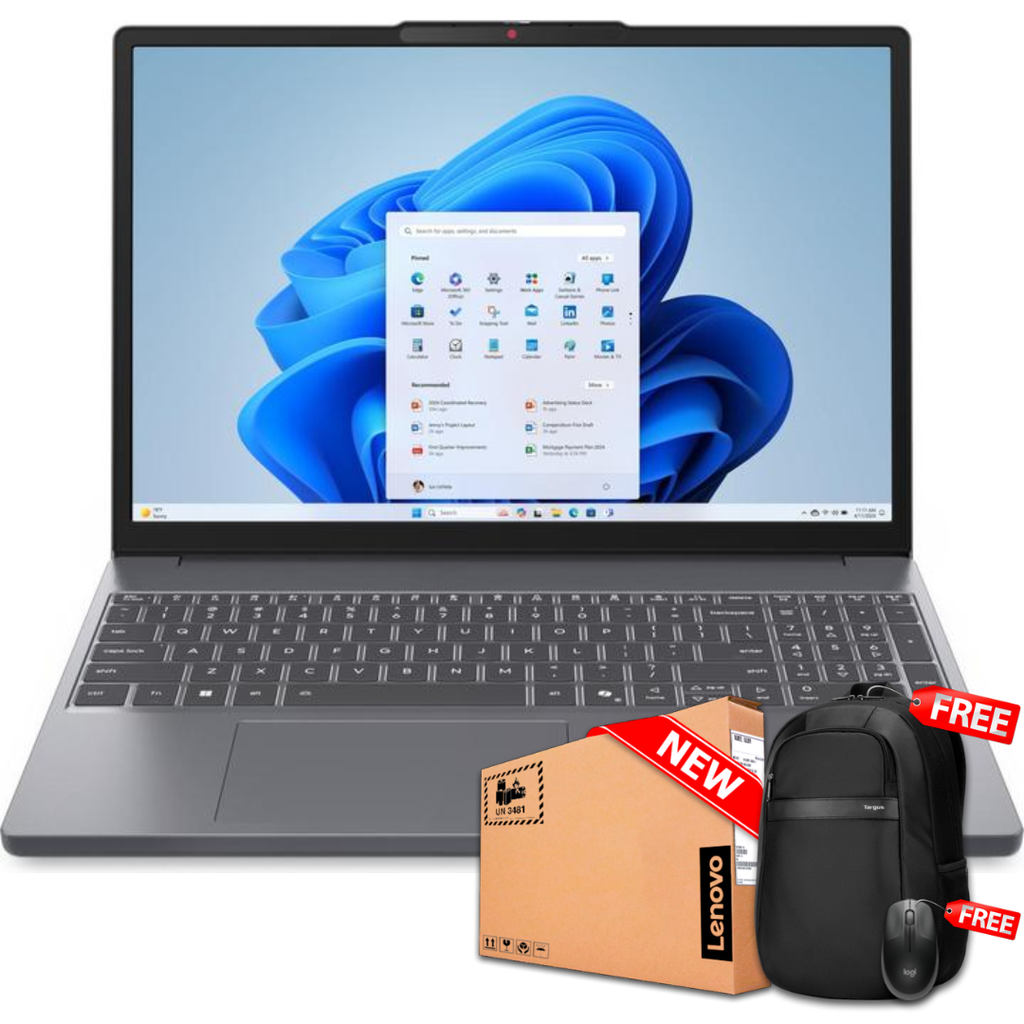 Lenovo SLIM 3 15AHP10 15.3" (1920x1200) Touch AMD Ryzen™ 7 8840HS 512GB SSD 16GB W11 LUNA GRAY Bcklt