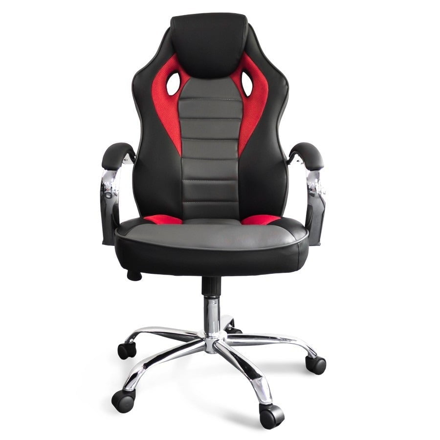 Nibio Rookie Red Gaming Silla Negro/Rojo