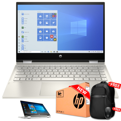 [HP14MDW0023] HP 14M-DW0023 x360 14&quot; FHD Touch Core i5-1035G1 256GB SSD 8GB W10 GOLD Bcklit