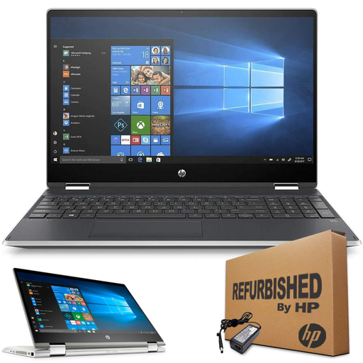 [HP15TDQ100RFF] ❞𝐑𝐞𝐟𝐮𝐫𝐛𝐢𝐬𝐡𝐞𝐝❞ HP 15-DQ100 x360 15.6&quot; Touch Core™ i5-1135G7 256GB+16GB Optane 12GB W10 Silver