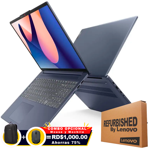 [82XF001TUSRFF] ❞𝐑𝐞𝐟𝐮𝐫𝐛𝐢𝐬𝐡𝐞𝐝❞ Lenovo SLIM 5 16IRL8 16" FHD Touch IPS Core™ i7-1355U 512GB SSD 16GB W11 BLUE Bcklt