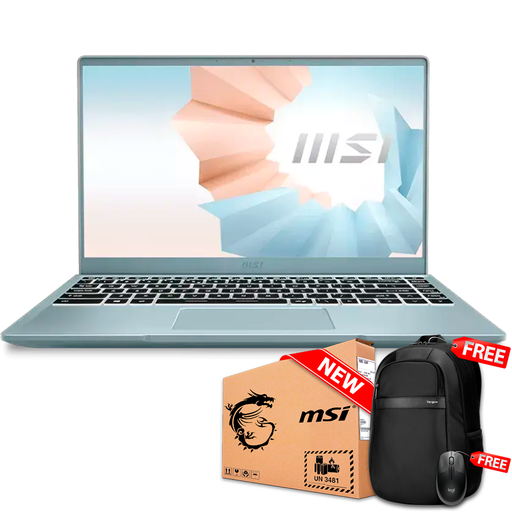 [9S714D312241] MSI MODERN 14 ULTRA THIN 14&quot; FHD Core™ i7-1165G7 512GB SSD 8GB W10 Bcklt