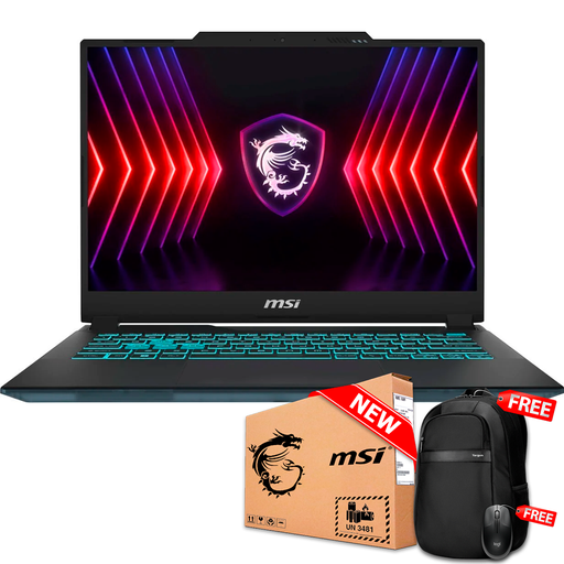 [9S714P111018] MSI CYBORG 14 A13VF-018 14&quot; FHD 144Hz IPS Core™ i7-13620H 512GB SSD 16GB W11 NVIDIA® RTX 4060 8GB BLACK Bcklt