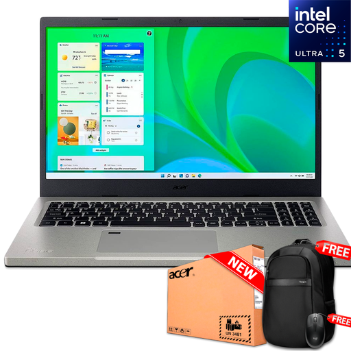 [NXKU3AA002] Acer Aspire Vero AV16-51P-58KU 16&quot; FHD Core™ Ultra 5 125U 512GB SSD 8GB W11 IRON Bcklt