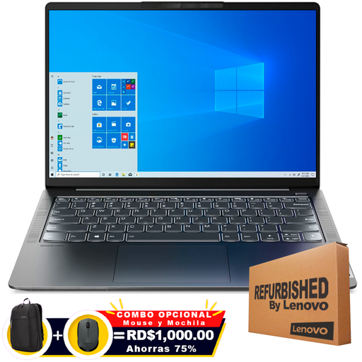 [82L700BNUSRFF] ❞𝐑𝐞𝐟𝐮𝐫𝐛𝐢𝐬𝐡𝐞𝐝❞ Lenovo 5 PRO 14ACN6 14&quot; 2.2K (2240x1400) Touch IPS Ryzen™ 7 5800U 512GB SSD 16GB W11 NVIDIA® MX450 2GB STORM GREY Bcklt