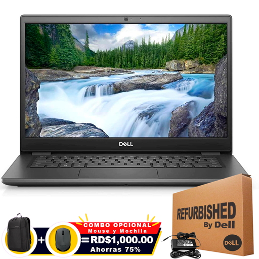 [DL3410O52568GRFF] ❞𝐑𝐞𝐟𝐮𝐫𝐛𝐢𝐬𝐡𝐞𝐝❞ Dell Latitude 3410 14&quot; FHD Core™ i5-10310U 256GB SSD 8GB W10 Pro DARK GRAY