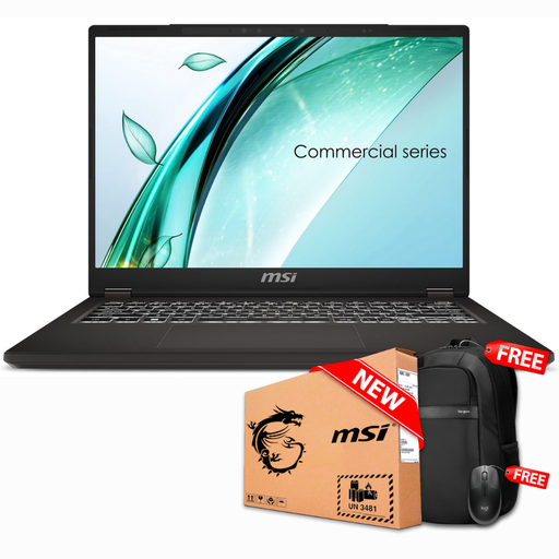 [9S714L111002] MSI Commercial 14 H A13MG-002 14&quot; WUXGA FHD IPS Core™ i5-13420H 512GB SSD 16GB W11 Pro SOLID GRAY Bcklt