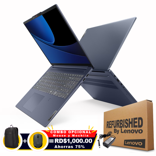 [83FW0001USRFF] ❞𝐑𝐞𝐟𝐮𝐫𝐛𝐢𝐬𝐡𝐞𝐝❞ Lenovo Slim 5 16IRU9 16&quot; WUXGA FHD Touch IPS Core™ 7 150U 1TB SSD 16GB W11 BLUE Bcklt