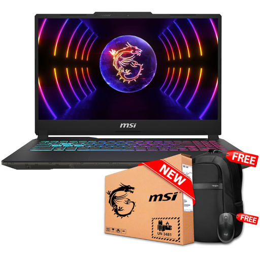 [9S715K211099] MSI CYBORG 15 A1VFK-099 15.6&quot; FHD 144Hz Core™ Ultra 7 155H 1TB SSD 32GB W11 Pro NVIDIA® RTX 4060 8GB TRANSLUCENT BLACK Bcklt