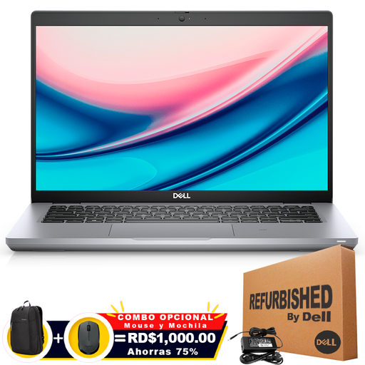 [DLL5421I525616RFF] ❞𝐑𝐞𝐟𝐮𝐫𝐛𝐢𝐬𝐡𝐞𝐝❞ Dell Latitude 5421 14&quot; FHD Touch Core™ i5-11500H 256GB SSD 16GB W11 Pro Bcklt TITAN GRAY