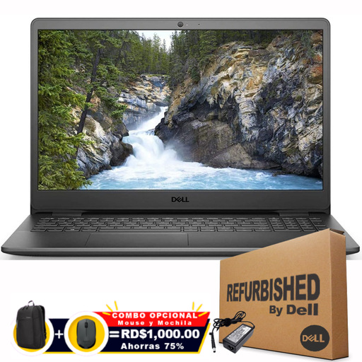 [I35015075BLKRFF] ❞𝐑𝐞𝐟𝐮𝐫𝐛𝐢𝐬𝐡𝐞𝐝❞ Dell Inspiron 3501-5075BLK 15.6&quot; Core™ i5-1135G7 256GB SSD 12GB W10 S BLACK