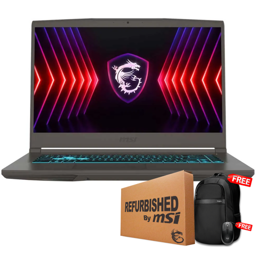 [B13VF2829USRFF] ❞𝐑𝐞𝐟𝐮𝐫𝐛𝐢𝐬𝐡𝐞𝐝❞ MSI THIN 15 B13VF 15.6&quot; FHD 144Hz Core™ i5-13420H 512GB SSD 16GB W11 NVIDIA® RTX 4060 8GB COSMO GRAY Bcklt
