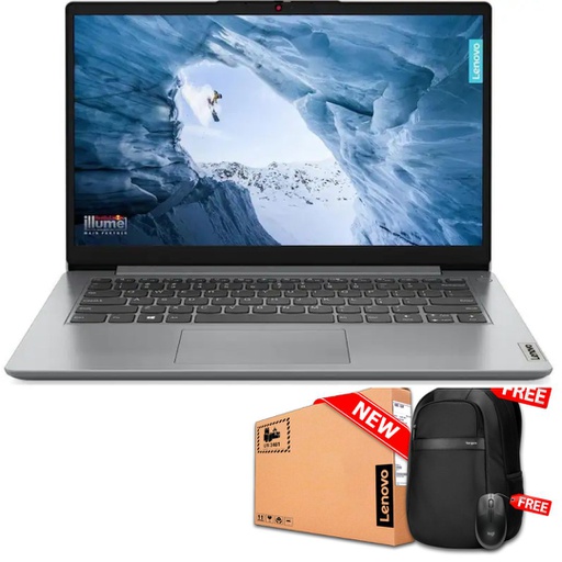 [82LV0075US] Lenovo 1 14IJL7 14&quot; (1366x768) Celeron® N4500 128GB eMMC 4GB W11 S GREY