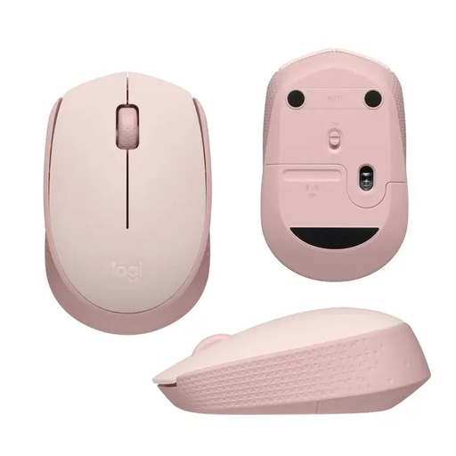 [97855183446] Logitech M170 Wireless Mouse Rosado