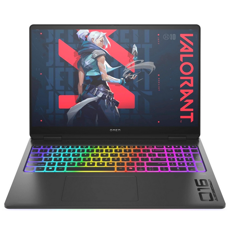 HP OMEN 16-AP0053 16&quot; 2K 144Hz Ryzen 9 8940HX 1TB SSD 32GB DDR5 RTX 5060 Shadow Black Bcklt RGB