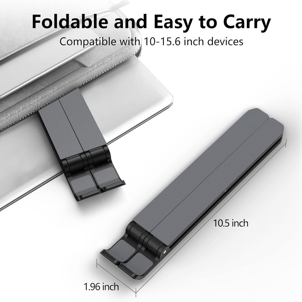 Soporte para computadora portátil, elevador ajustable para laptop