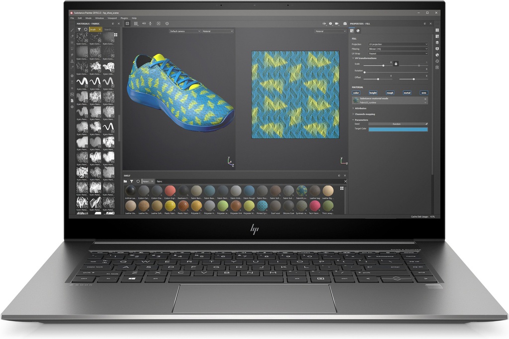 HP ZBook Studio G7 15.6&quot; FHD Core™ i7-10850H 512GB SSD 32GB W11-Pro NVIDIA® Quadro T1000 4GB GRAY Bcklt