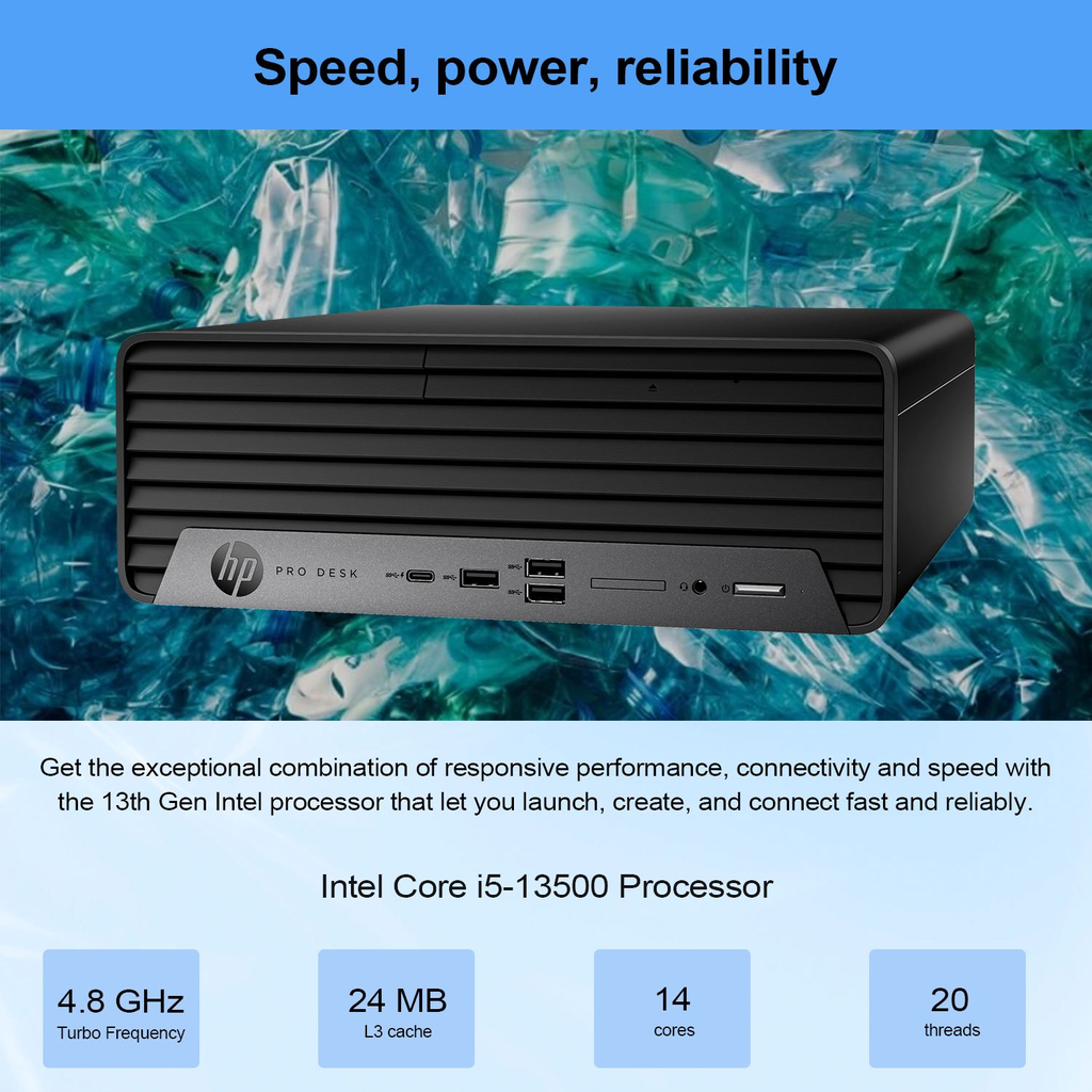 Dell OptiPlex 7010 SFF Core™ i5-13500 512GB SSD 8GB W11 Pro BLACK Keyboard Mouse