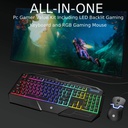 HP Gaming Combo GK1100, Wired Keyboard ENG + Mouse