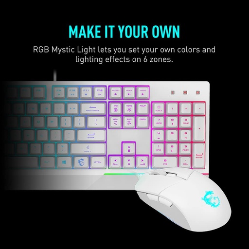 MSI VIGOR GK30 Gaming Combo Mouse/Keyboard