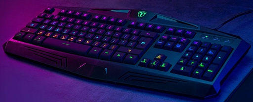 Teclado Mecanico Gamming T-Dagger Con retroiluminacion RGB