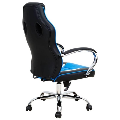 Silla Gamer Nibio Rookie GC029 Negro con Azul