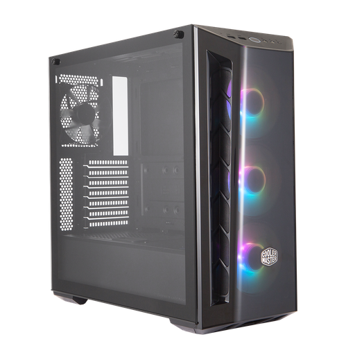 COOLER MASTER MCB-B520-KGNN-RGA Steel ATX Mid Tower Case BLACK (Incluye Abanicos)