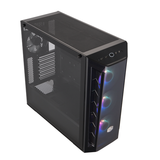 COOLER MASTER MCB-B520-KGNN-RGA Steel ATX Mid Tower Case BLACK (Incluye Abanicos)