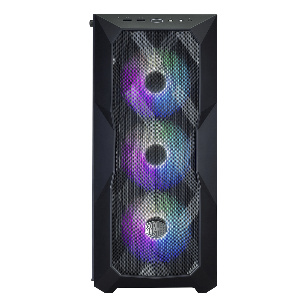 Cooler Master COOLER MASTER MCB-D500D-KGNN-S01 Steel ATX Mid Tower Case BLACK (Incluye Abanicos)