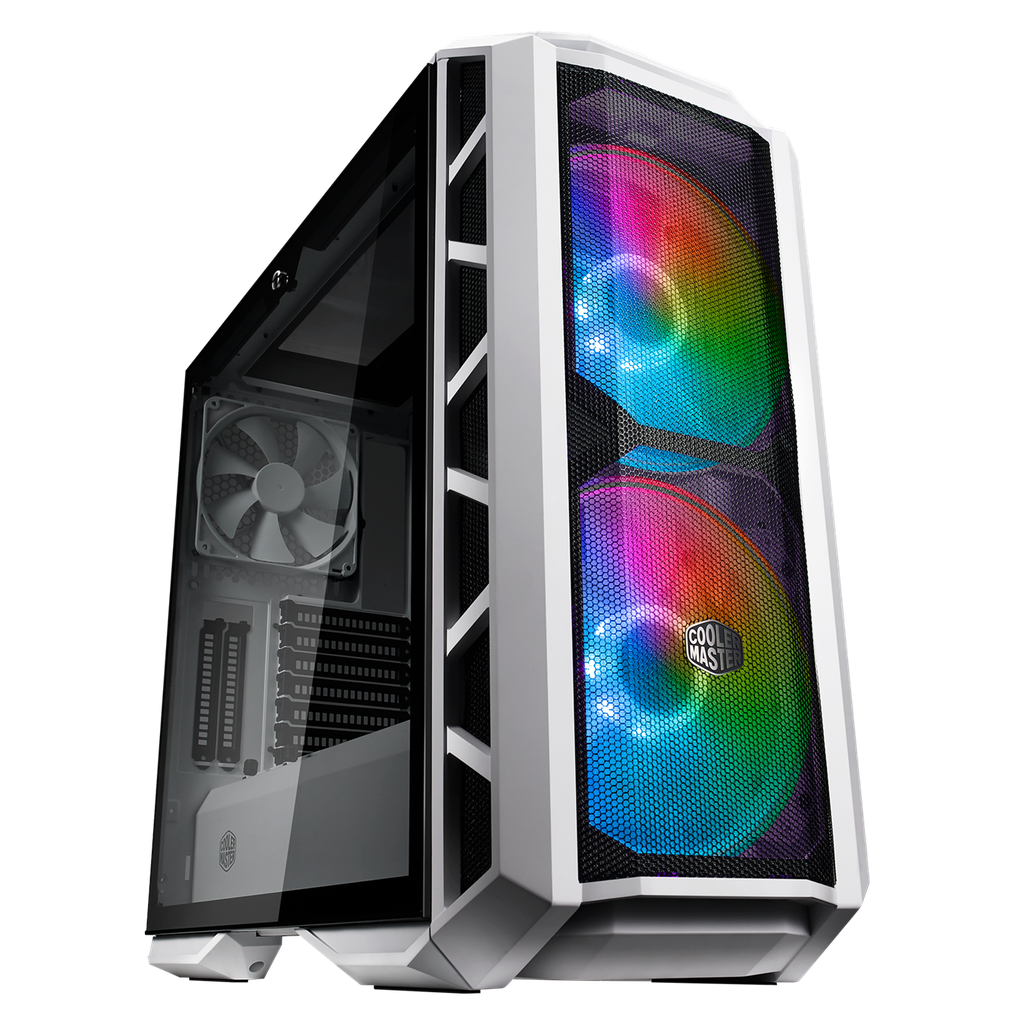 Cooler Master COOLER MASTER MCM-H500P-WGNN-S01 Steel ATX Mid Tower Case BLACK (Incluye Abanicos)