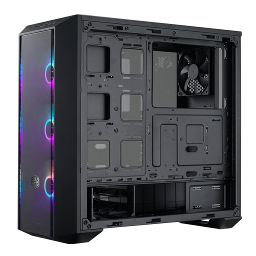 COOLER MASTER MCY-B5P2-KWGN-03 Steel ATX Mid Tower Case BLACK (Incluye Abanicos)