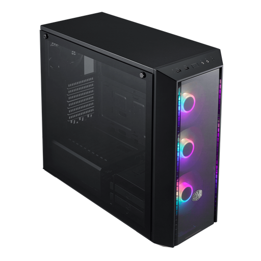 COOLER MASTER MCY-B5P2-KWGN-03 Steel ATX Mid Tower Case BLACK (Incluye Abanicos)