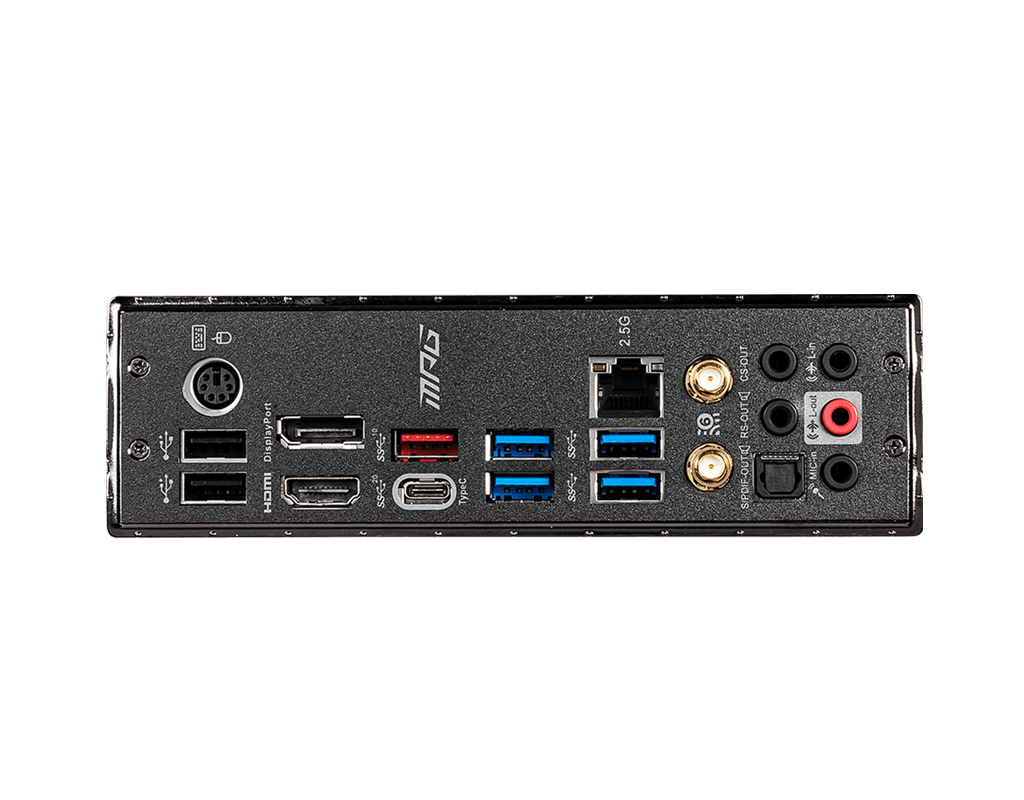 MSI MSI MPG Z490 Edge WiFi LGA 1200 ATX Motherboard : 4 x Dual Channel DDR4-4800(OC), 2x PCI-E 3.0 x16 Slots, 2 x PCIe 3.0 x1 Slots, x M.2 Slots, 6 x SATA 6Gb/s, 8-Channel(7.1) HD Audio.
