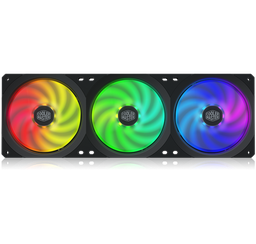 Cooler Master MasterFan SF360R ARGB - Ventiladores de chasis de triple juego de 14.7"