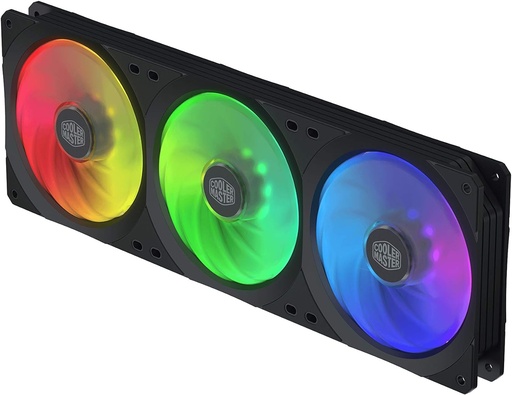 Cooler Master MasterFan SF360R ARGB - Ventiladores de chasis de triple juego de 14.7"