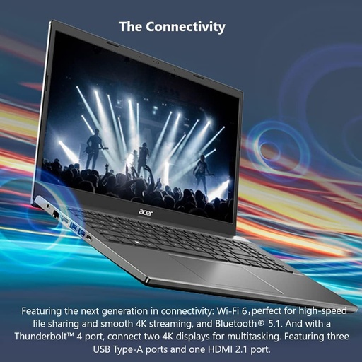 Acer Aspire 5 A515-57G-71KH 15.6" FHD Core™ i7-1255U 512GB SSD 8GB RTX 2050 4GB W11 GREY