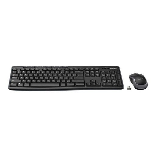 Combo LOGITECH Inalámbrico Multimedia Teclado MK270