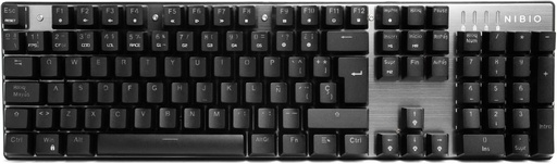 Teclado Nibio MK500 Impact Mecanico iluminado RGB