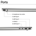 HP Envy x360 15-FE0082 2-IN-1 15.6" FHD Touch Core™ Ultra 7 155U 512GB SSD 16GB W11 SILVER Bcklt