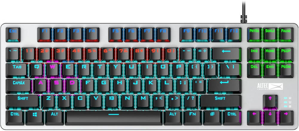 Altec Lansing ALGK8404/ENG Mechanical Gaming Keyboard Gray RGB - English